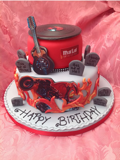 Meatloaf Birthday Cake